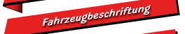 Fahrzeugbeschriftung